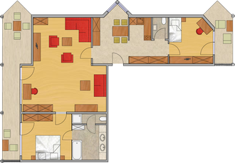 Komfort-Wohnung/Suite