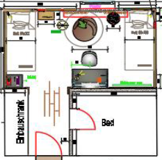 Zweibettzimmer Typ A