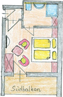 Comfort double room no. 1