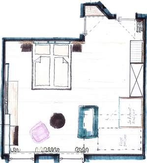 Familienzimmer Mattstein ohne Balkon