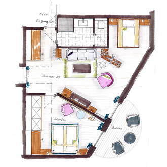 Komfort-Suite Mattstein