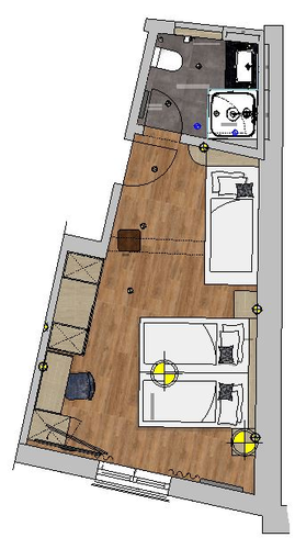 Dreibettzimmer Classic