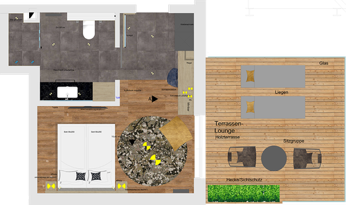 Barrierefreundliches Zimmer