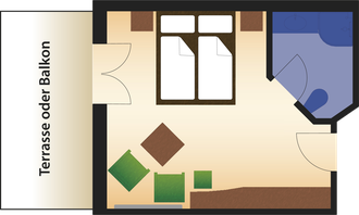 Doppelzimmer Komfort