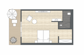 Doppelzimmer Deluxe Balkon