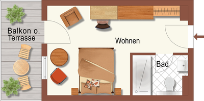 Doppelzimmer Clematisgarten Doppelzimmer Clematisgarten