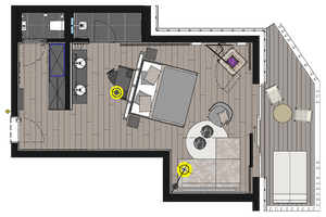 Wohlf&uuml;hlzimmer „Bergliebe“