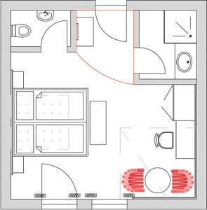 Doppelzimmer "Abendrot"
