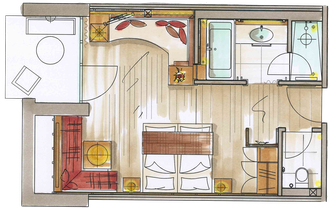 Doppelzimmer Hirschenstein