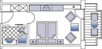 Doppelzimmer Komfort Südlage